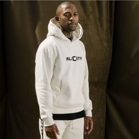 ALL CITY by Just Don / Logo Hoodie  CREAM