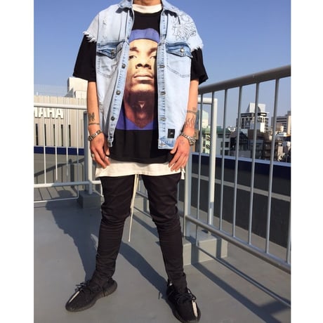 Sixth June/落書き Cut Off Denim