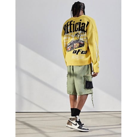 BOOHOO /Spring Knit cardigan YELLOW