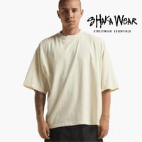 Shaka Wear/ HeavyWeight Boxy Tee "CREAM"