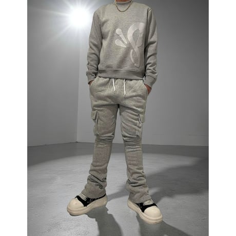 Mismatch NYC/flare sweat pants
