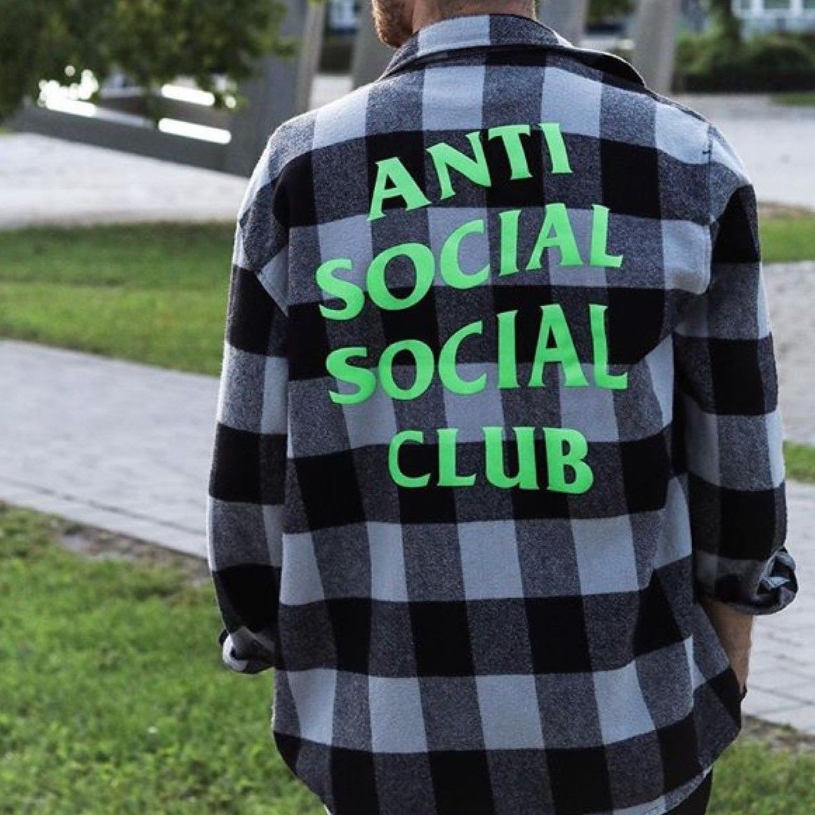 Anti Social Social Club/Logo チェックシャツ | BINGOSTA