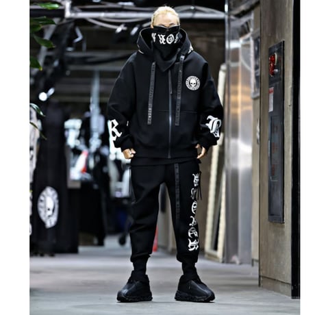 By The R/ Logo bonding Pants (SET UP)