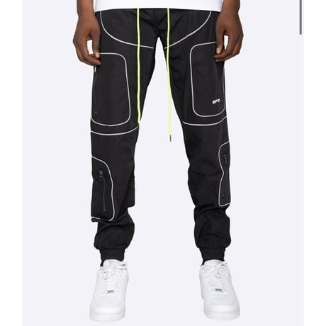 EPTM/PIPING  NYLON PANTS