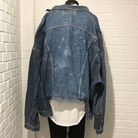 RE NEW/Levis custom denim jacket ⑤