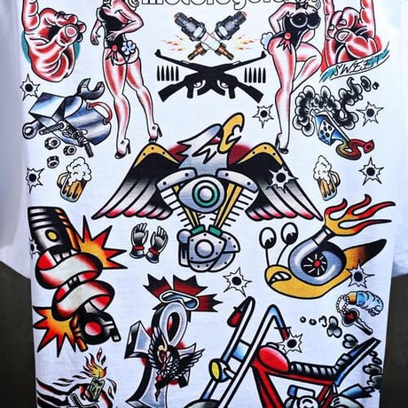 By The R/Tatoo Art Tshirts (WHITE)