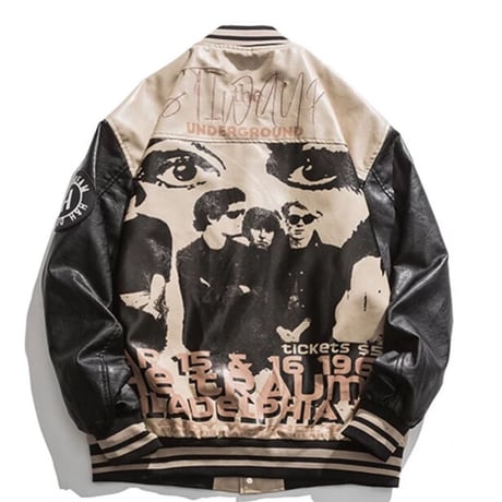 WOSS.official/ Oversize leather Jacket