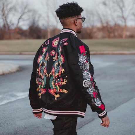 Reason Clothing Newyork/Tiger Souvenir Jacket