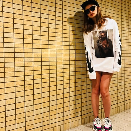 Project Paris ×Kylie Jenner/Hoodie パーカー　ホワイト