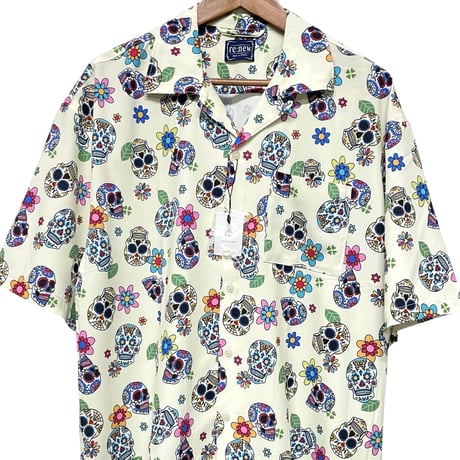 RE NEW/Mexican skull summer shirts