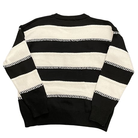 WOSS.official/Boarder oversize Spring knit