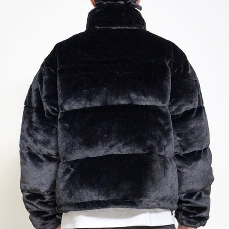 EPTM/FUR PUFFER  JACKET  "BLACK"