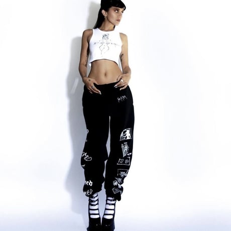 Deadly Doll/"Comic " Sweat Pants (SET UP)