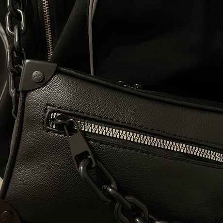 REMAKE CHAIN Leather BAG  (2 Size)