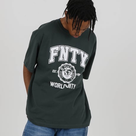 FNTY/ World Unity Tshirts "DARK GREEN"