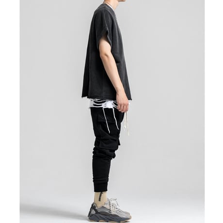 Mismatch NYC/inside out cut off VEST
