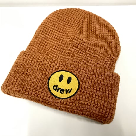 Drew House/Mascot waffle Beanie　"Burnt Orange"