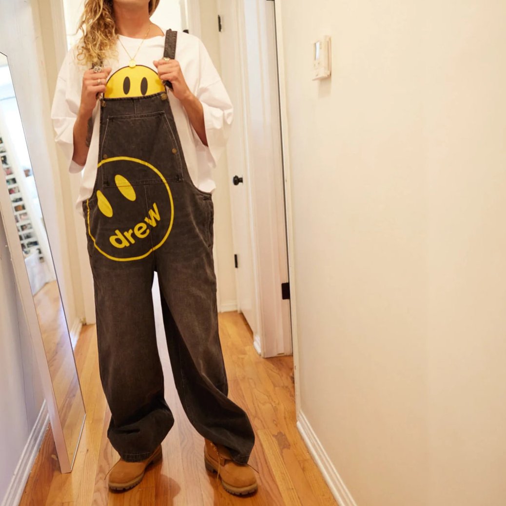 Drew House/Mascot Fishing Overall denim | BINGO