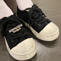 Mismatch NYC/Denim Rope Shoes BLACK