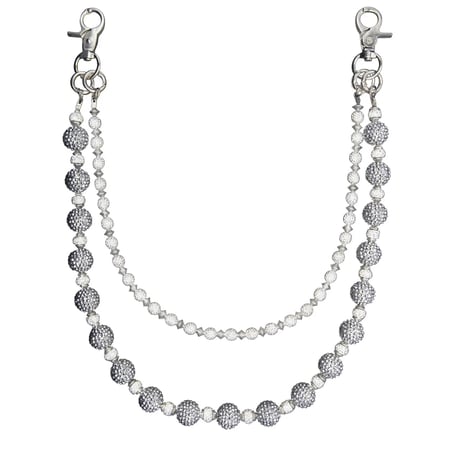 HOWSS / Ball Stone Wallet Chain