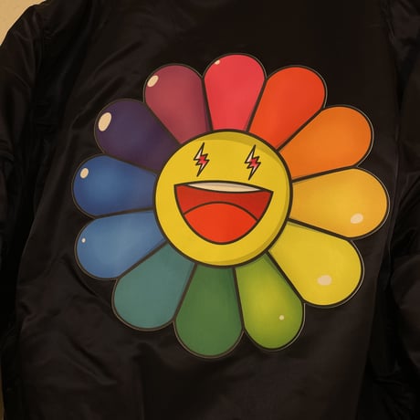 J Balvin × Takashi Murakami/"KAIKAI KIKI " ALPHA  MA1 JACKAET