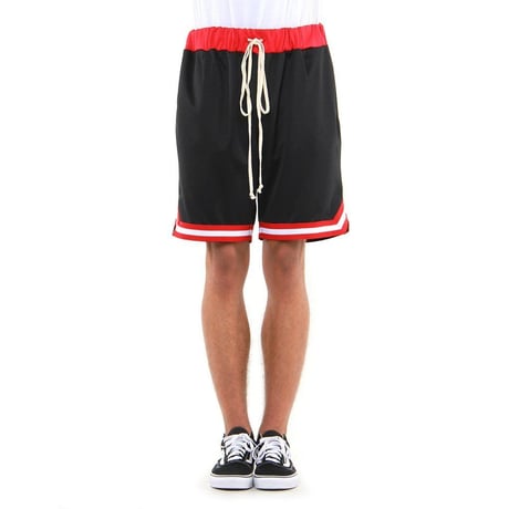 EPTM/BasketBall Shorts　Black×Red
