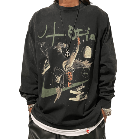 Mismatch NYC/”Travis Scott” vintage Longsleeve Tee