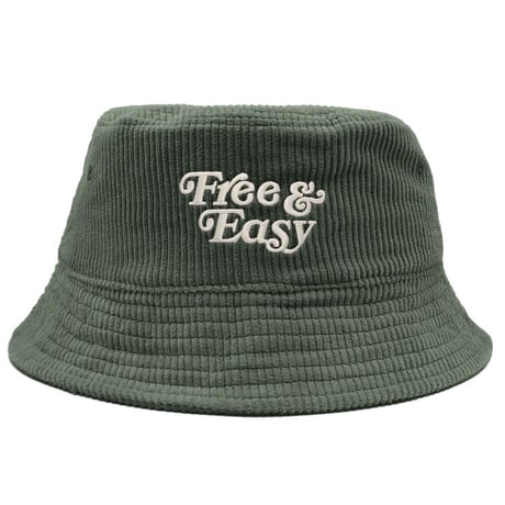 FREE&EASY/Corduroy Bucket Hat KHAKI
