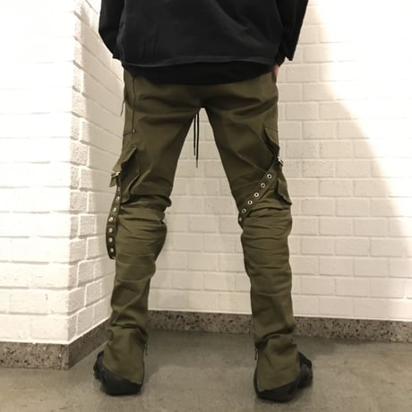 EPTM/Strap  Cargo Pants　BLACK/OLIVE