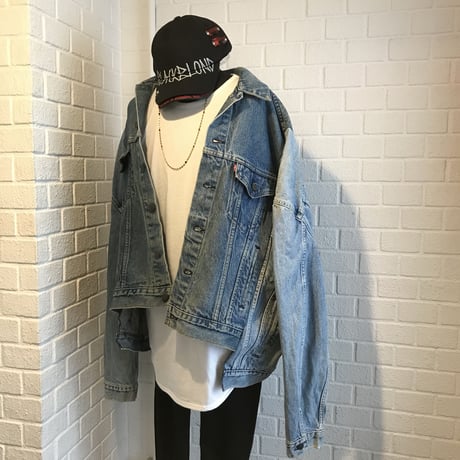 RE NEW/Levis custom denim jacket ⑥