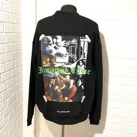 BLACK BLOND/BBD Innocent Crime Crewneck Sweatshirt  (BLACK)