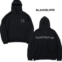 BLACK BLOND/BB logo smile  Hoodie  BLACK