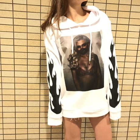 Project Paris ×Kylie Jenner/Hoodie パーカー　ホワイト