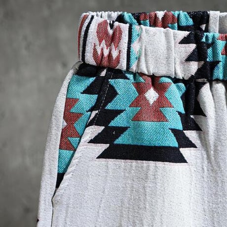 ByTheR /Aztec Short Pants "Cream"