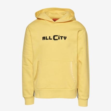 ALL CITY by Just Don / Logo Hoodie  YELLOW