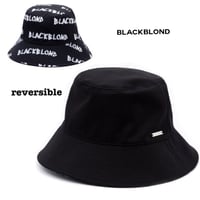 BLACK BLOND/BB LOGO reversible HAT