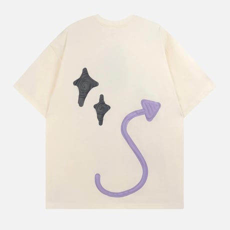Mismatch NYC/POP ART Puff Tee  "CREAM"