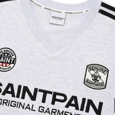 SAINT PAIN/SAINT CLUB Crewneck ASHGRAY
