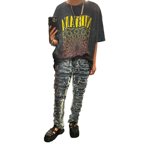 NIRVANA/Official Washed Tshirts