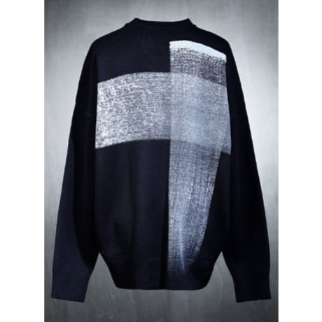 By The R/ Cross Paint Knit