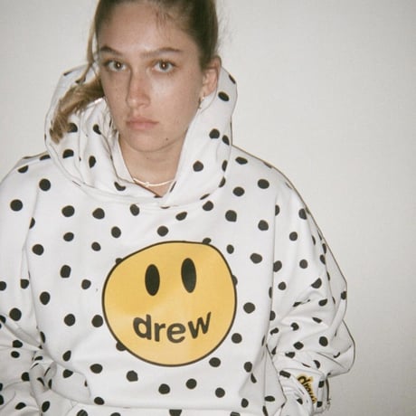 Drew House/Mascot Cut Off  Hoodie　"DOTS"