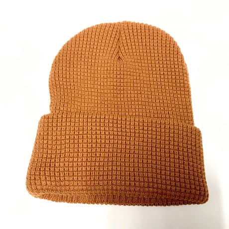 Drew House/Mascot waffle Beanie　"Burnt Orange"