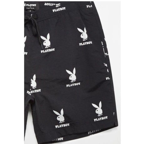 US限定　PLAY BOY/SHORTS  BLACK