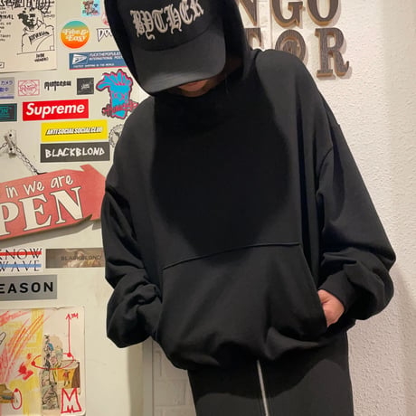Like The Most/ Balloon Over Hoodie  "BLACK"