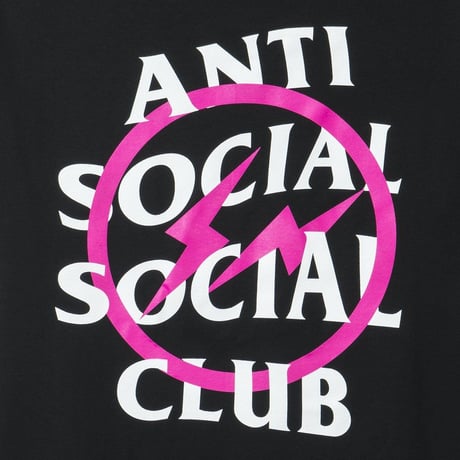 Anti Social Social Club× Fragment Design /Hoodie  PINK