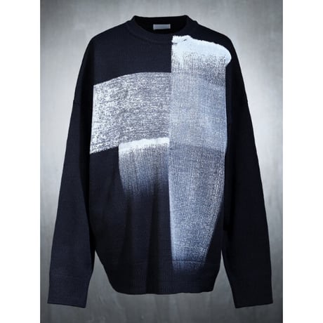 By The R/ Cross Paint Knit