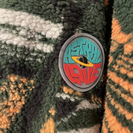 GRMY/OVER SHERPA BOA HOODIE "Army Green"