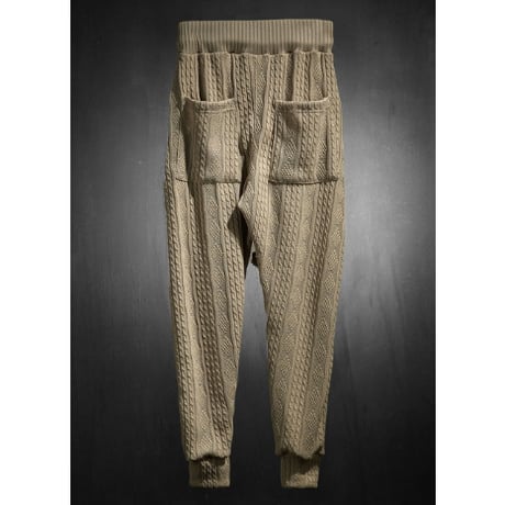 By The R/ Summer Knit Pants SET UP "BEIGE"