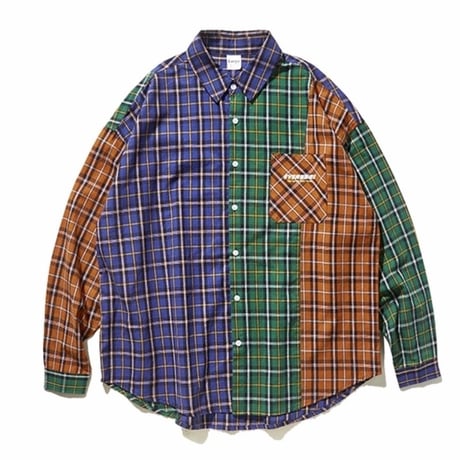 WOSS.official/patchwork shirt
