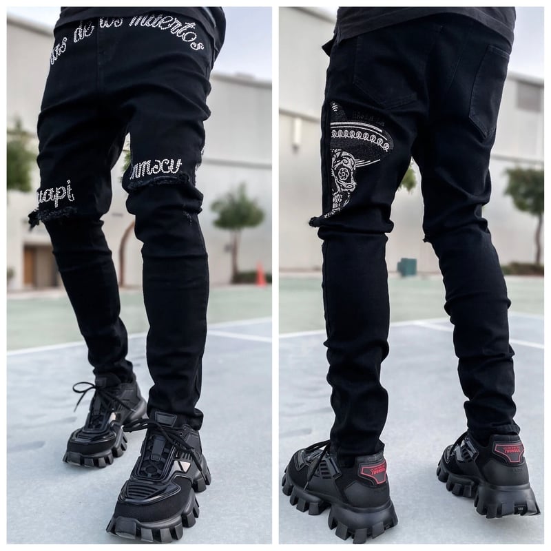 GUAPI/Stone logo denim | BINGOSTAR ・ ビンゴスター GUAPI/Stone logo denim | BINGOSTAR ・ ビンゴスター